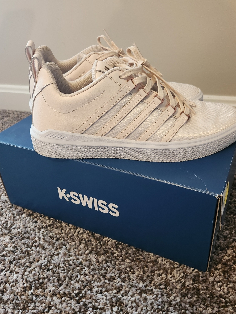 K-Swiss Donavan Woven Women's Soft Pink Sneakers
